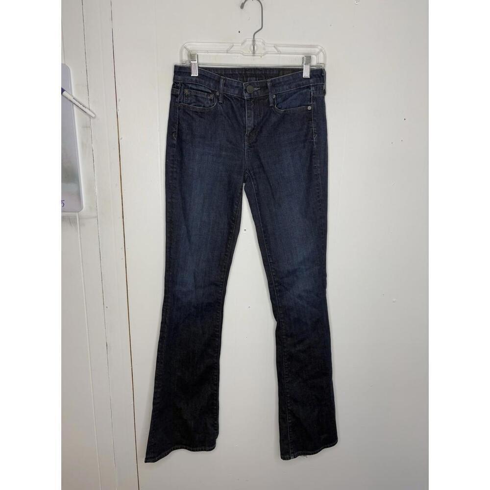 Vince Jeans Womens 27 Sophia Flare Leg Bell Bottom Dark Wash Western Country